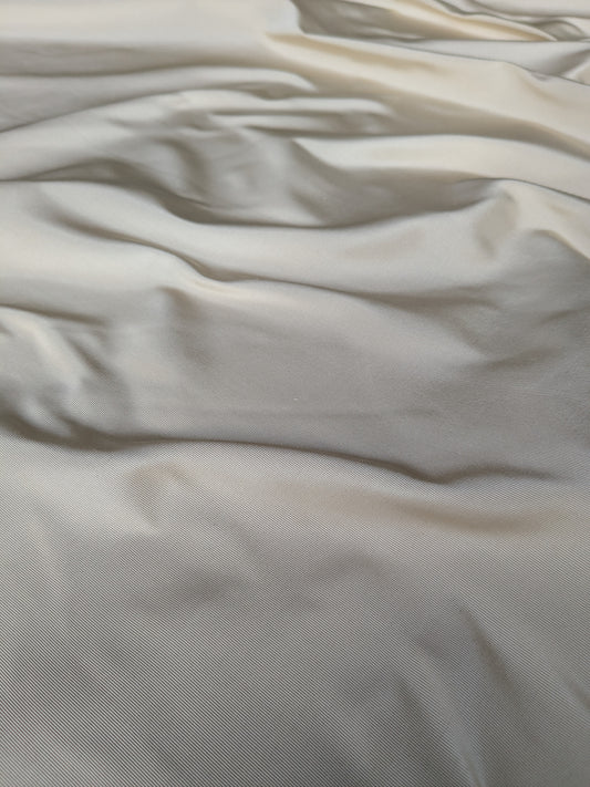 Corringham Beeswax Thick Crisp Silk Faille High End Fabric - Beige - By The Yard