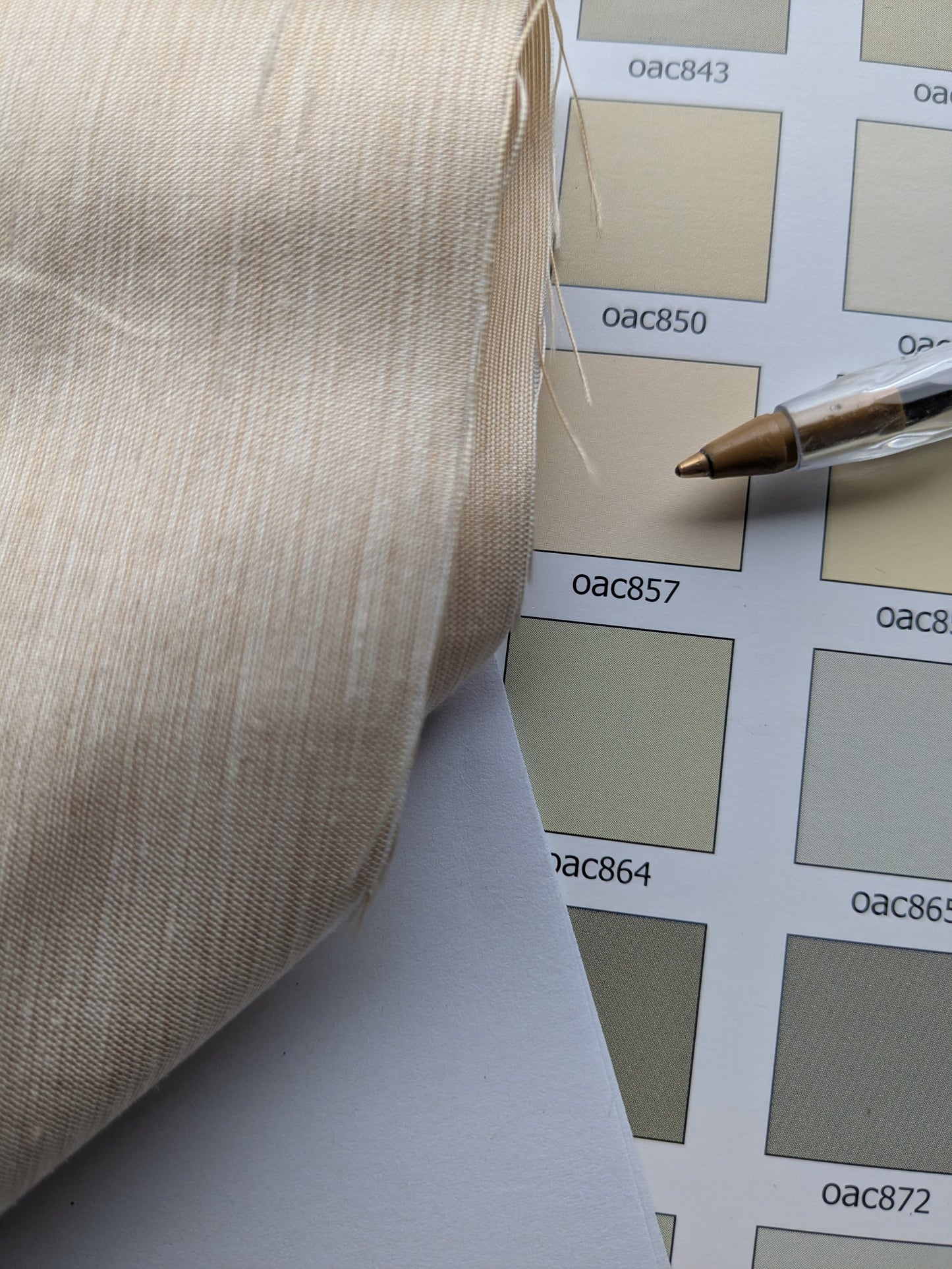 Scalamandre Hinson Diffusion Taffeta Ivory Cream White Silk Solid Texture MSRP USD294/y