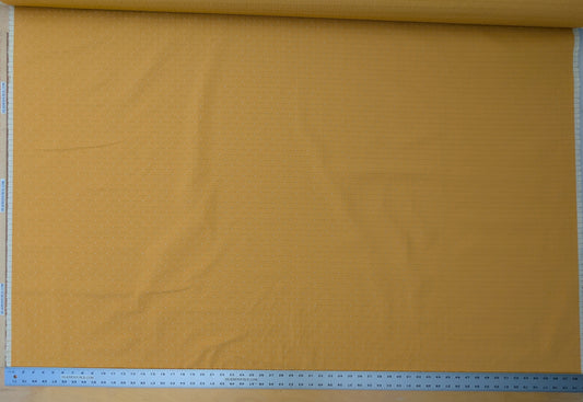 Scalamandre Casino Maize Grey on Yellow 100% Cotton Circle Small Scale - By the yard