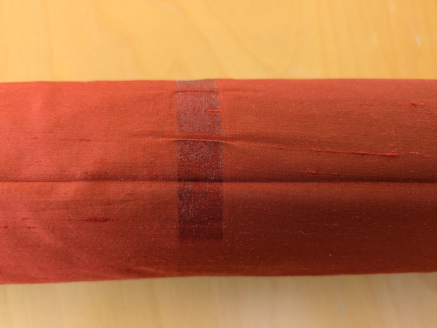 Scalamandre Silk Taffeta Deep Oxblood Red Solid - By the yard