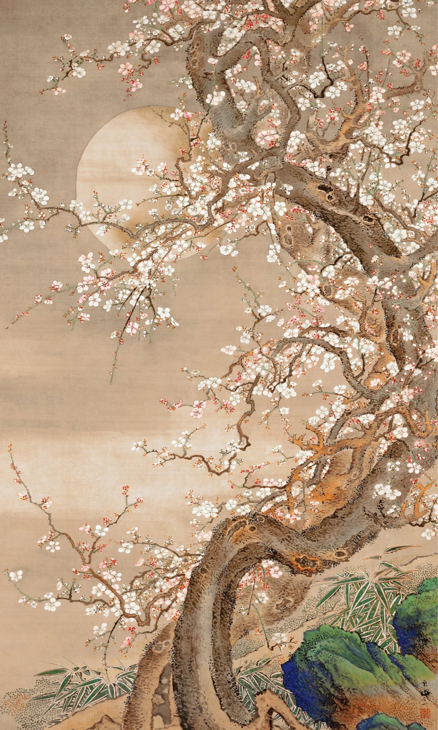 Kravet Couture Quince Pool Green Blue Flowering Plum Tree Asian Chinoiserie Silk MSRP USD 197/Y