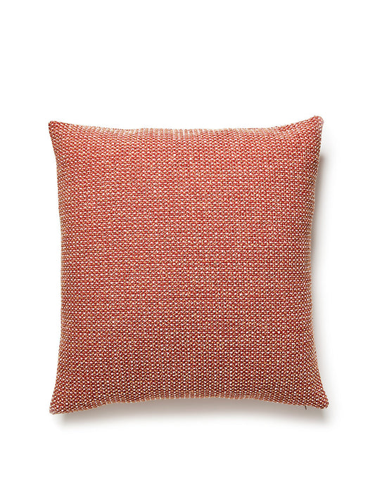 Scalamandre Torrs 22 X 22 - Pimento Decorative Pillow