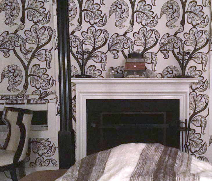 Scalamandre " Russell - Linen Butterscotch MSRP USD 188/Y Albert Hadley Linen Print Jacobean Tan