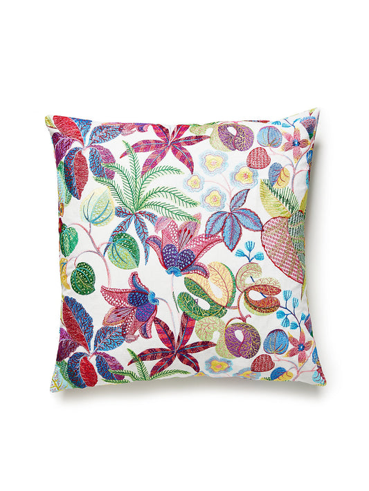 Old World Weavers Greenhouse 22 X 22 - Bouquet Decorative Pillow