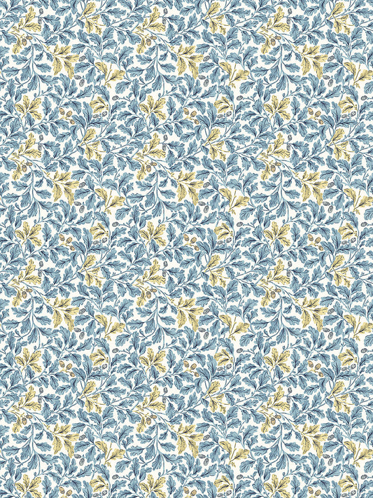 Scalamandre Oaktree Golden Teal Wallcovering