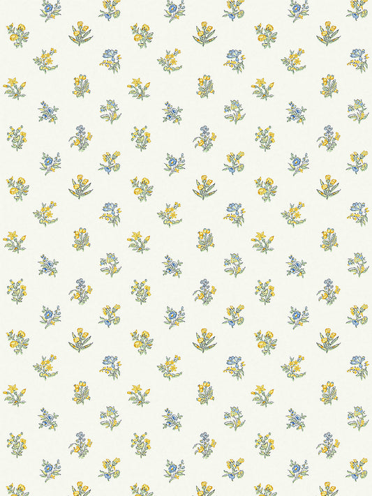 Scalamandre Summer Flora Golden Meadow Wallcovering