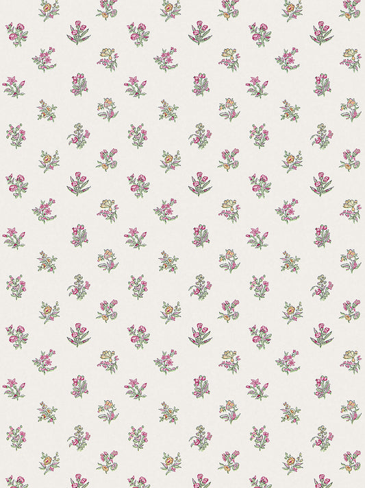 Scalamandre Summer Flora Sorbet Wallcovering