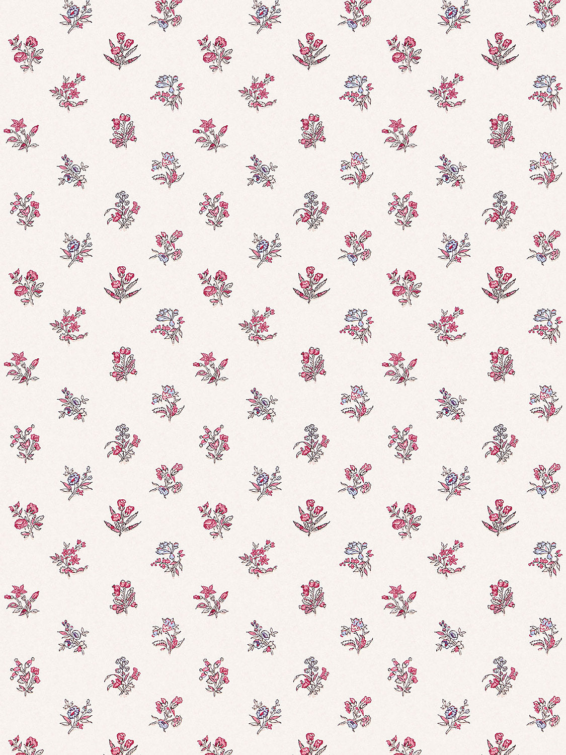 Scalamandre Summer Flora Pastel Peony Wallcovering