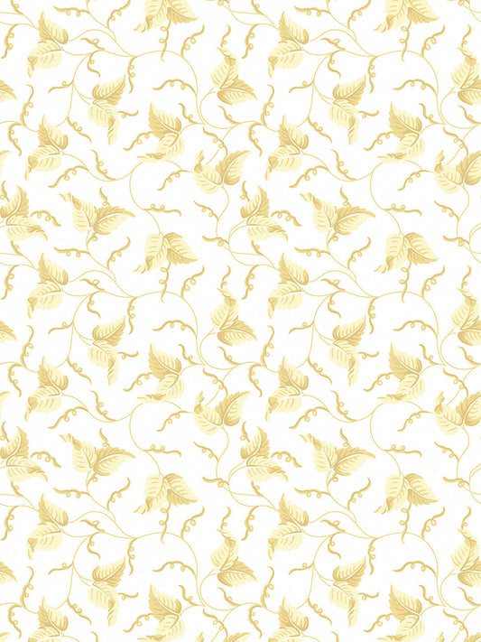 Scalamandre Angle Leaf Sunray Wallcovering