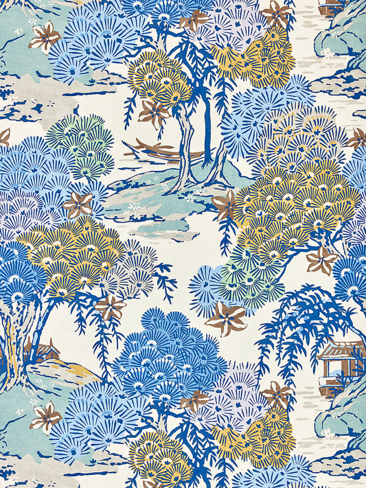 Scalamandre Sea of Trees Blue Ridge Wallcovering
