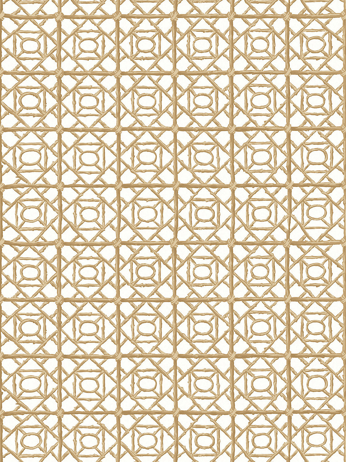 Scalamandre Ormond Fret Twine Wallcovering