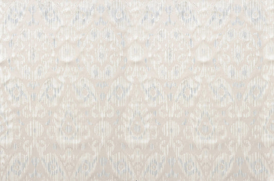 Special Order Scalamandre Tashkent Velvet Cloud Ikat Beige Cotton Viscose MSRP USD624/y