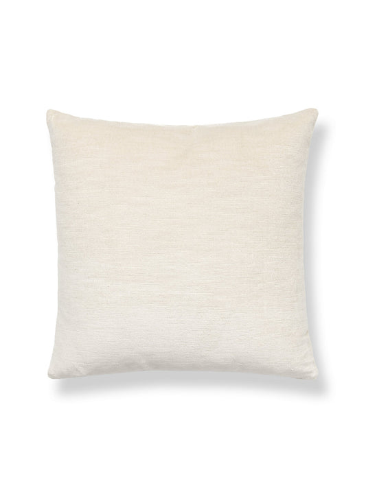 Scalamandre Persia 22 X 22 - Natural Decorative Pillow