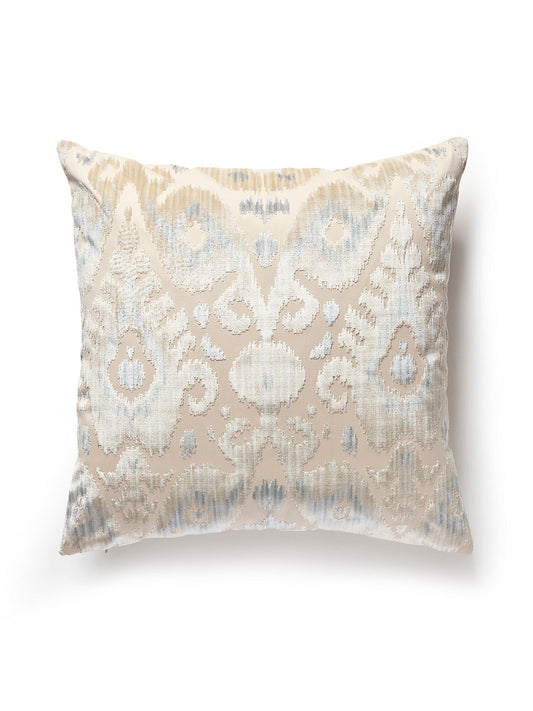 Scalamandre Tashkent Velvet 22 X 22 - Cloud Decorative Pillow
