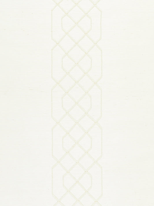 Scalamandre Adelaide Beaded Sisal Ivory Wallcovering