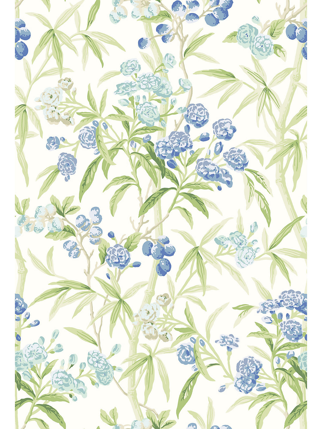 Scalamandre Lanai Lagoon Wallcovering