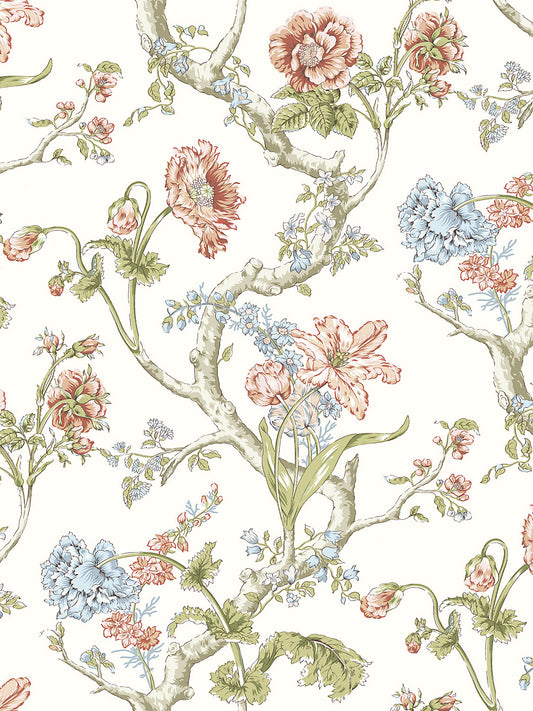 Scalamandre Andrew Jackson Floral Countryside Wallcovering