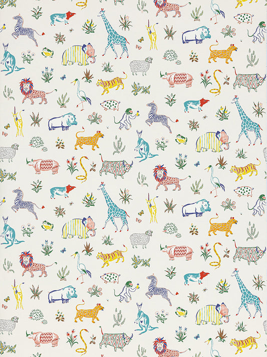 Scalamandre Zoo Primary Wallcovering
