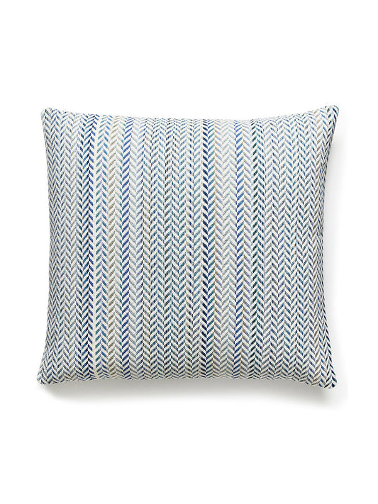 Scalamandre Arrow Stripe 22 X 22 - Fountaie Decorative Pillow