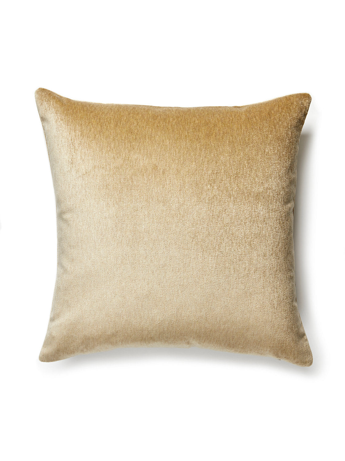 Scalamandre Bay Velvet Outdoor 22 X 22 - Sand Decorative Pillow