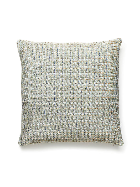 Scalamandre Highland Chenille 22 X 22 - Seaglass Decorative Pillow
