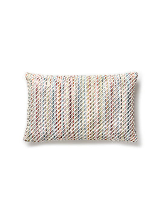 Scalamandre Prisma Velvet 14 X 22 - Color Wheel Decorative Pillow