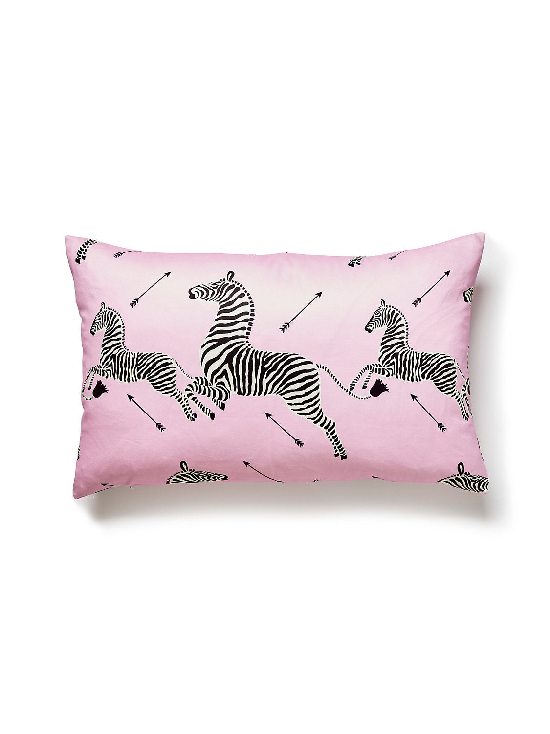 Scalamandre Zebras Petite 14 X 22 - Peony Decorative Pillow