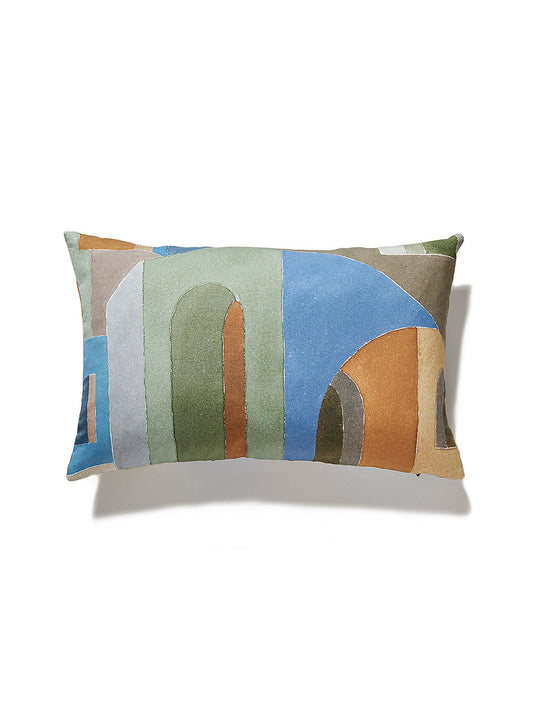 Scalamandre Riad 14 X 22 - Earth Decorative Pillow