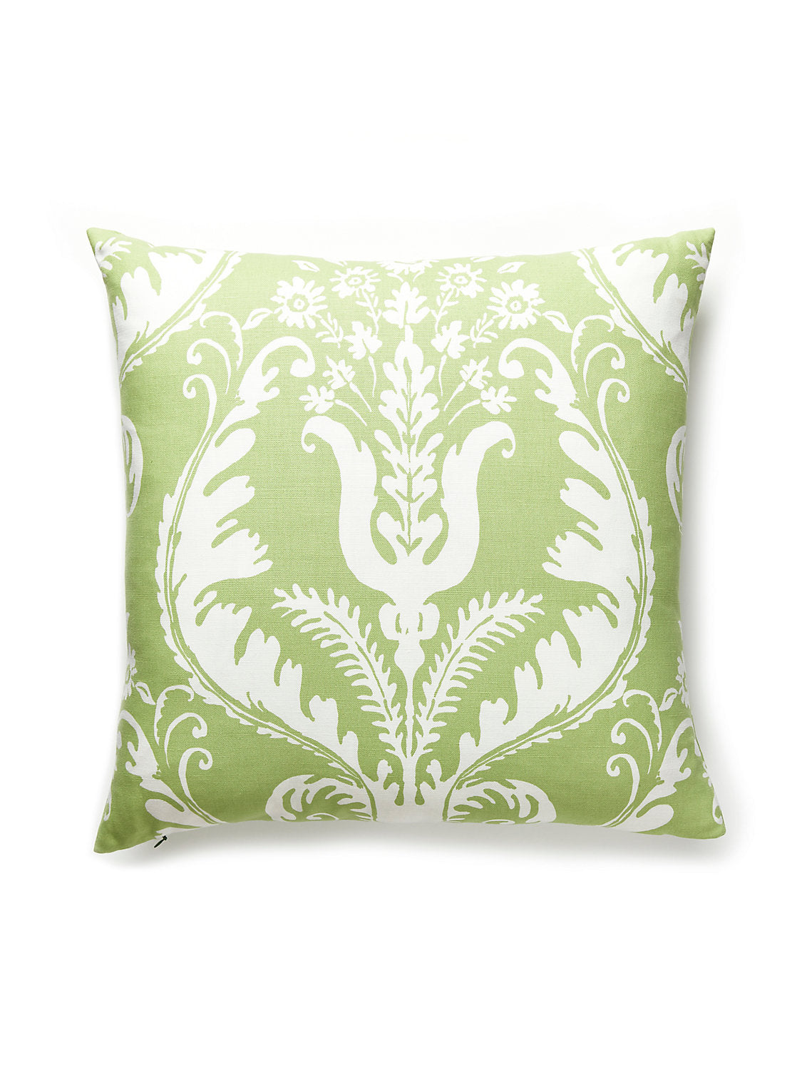 Scalamandre Primavera 22 X 22 - Celery Decorative Pillow