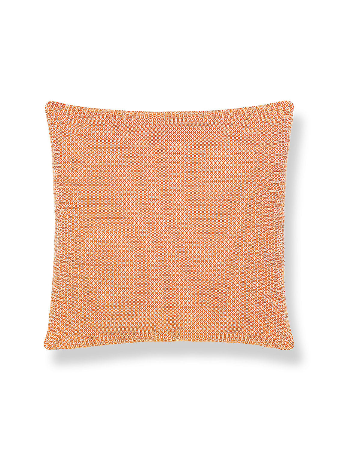Scalamandre Bird's Eye Outdoor 22 X 22 - Mango Decorative Pillow