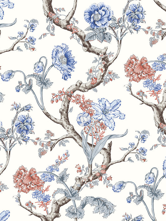 Scalamandre Andrew Jackson Floral Riviera Wallcovering