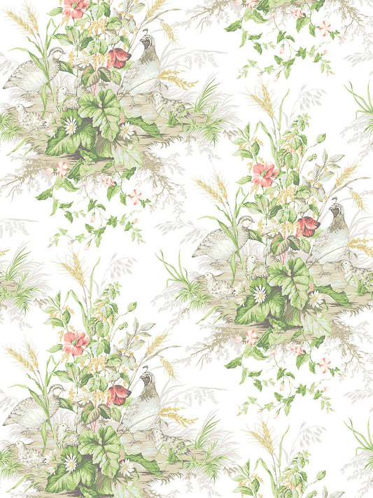 Scalamandre Edwin's Covey Prairie Wallcovering