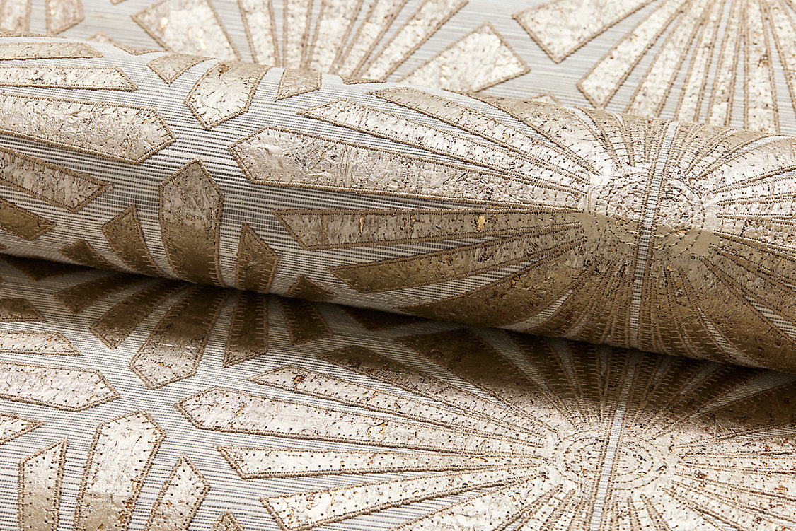 Scalamandre Milan Diamond Grasscloth Antique Wallcovering