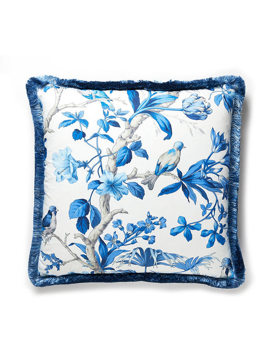 Scalamandre Belize 22 X 22 - Porcelain Decorative Pillow
