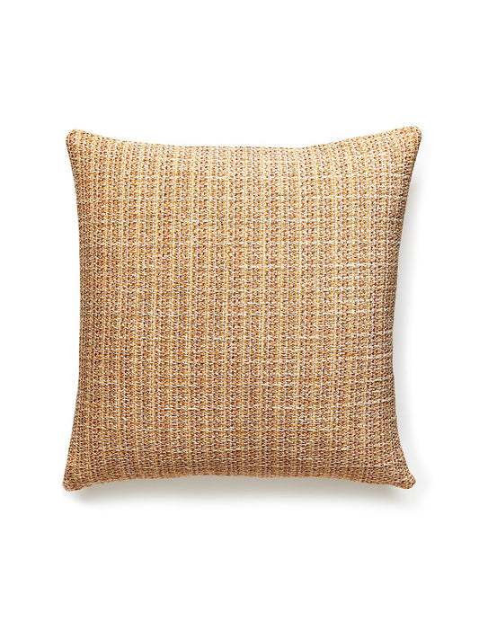 Scalamandre Highland Chenille 22 X 22 - Sunset Decorative Pillow