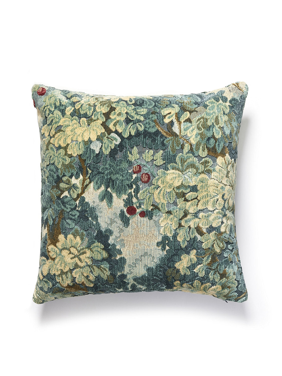 Scalamandre Marly 22 X 22 - Blues Decorative Pillow