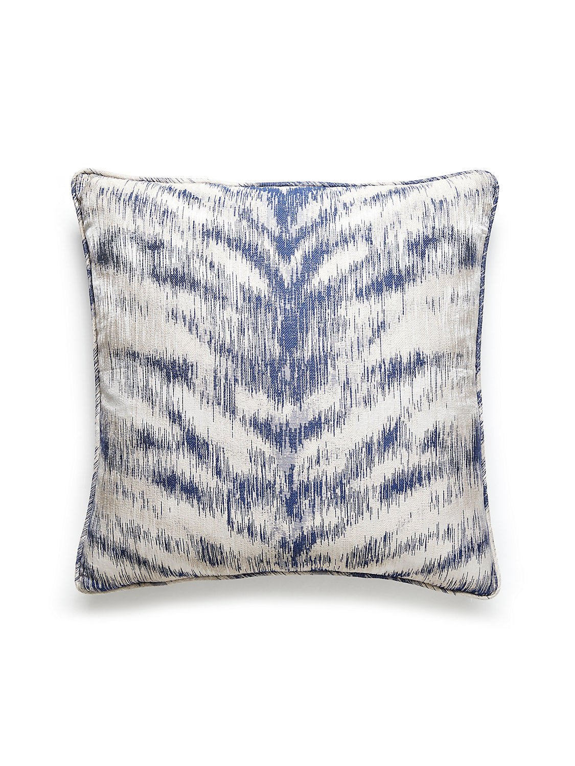 Scalamandre Safari Weave 22 X 22 - Indigo Decorative Pillow