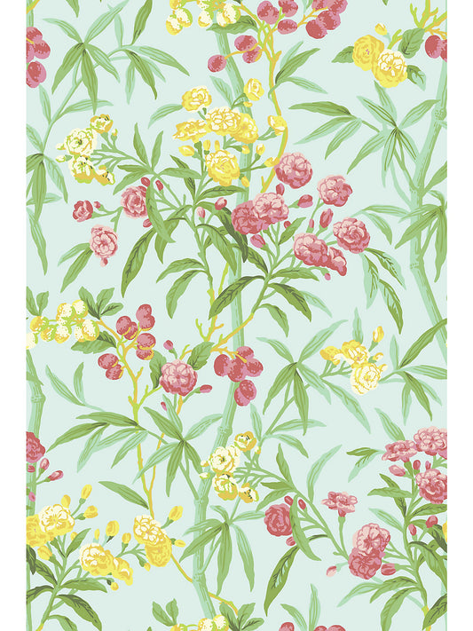 Scalamandre Lanai Passionfruit Wallcovering