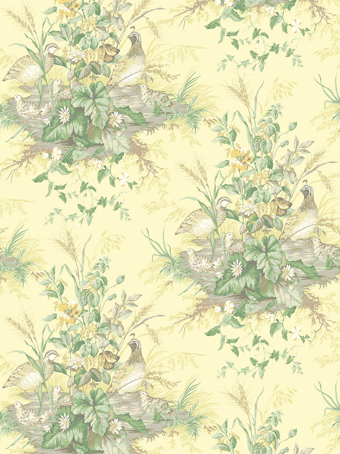 Scalamandre Edwin's Covey Sunlit Wallcovering