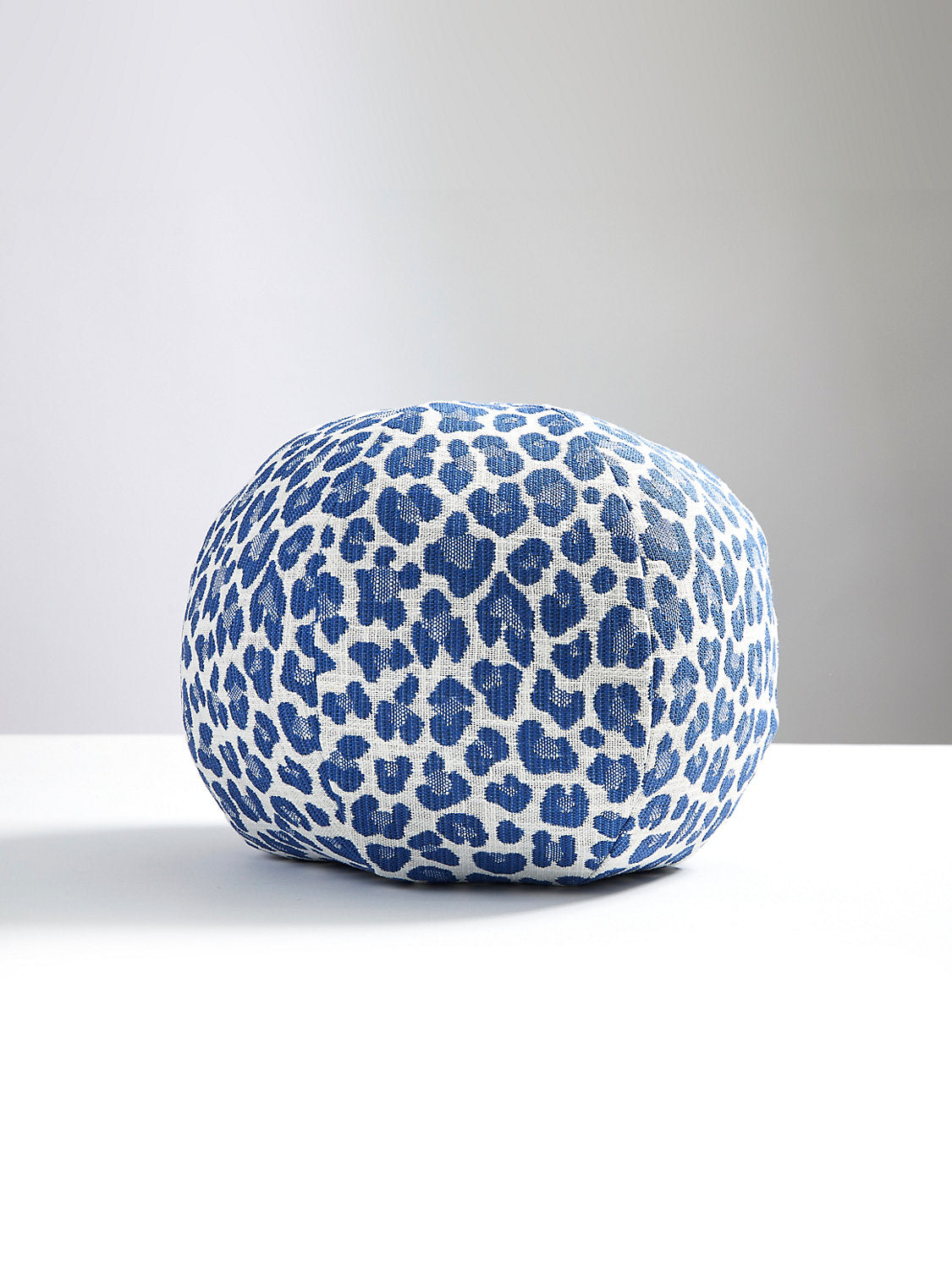 Scalamandre Backyard Bengal Outdoor 12 DIA - Cobalt Decorative Pillow