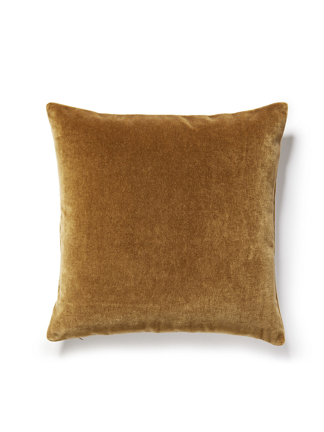 Scalamandre Makalu Mohair 22 X 22 - Brown Sugar Decorative Pillow