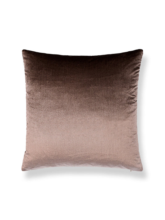 Scalamandre Tiberius 22 X 22 - Taupe Decorative Pillow