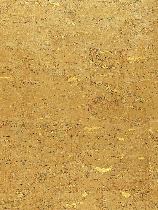 Scalamandre Metal Cork Gilt Wallcovering