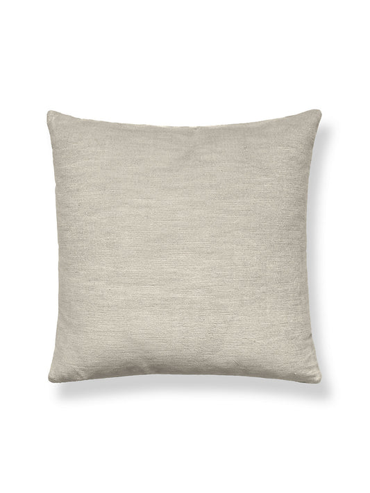 Scalamandre Persia 22 X 22 - Pearl Decorative Pillow