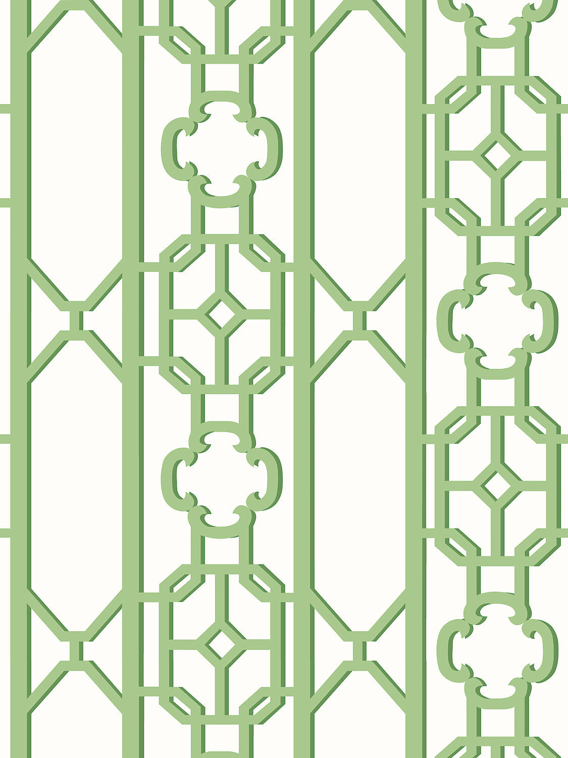 Scalamandre Joanna Fret Pear Wallcovering