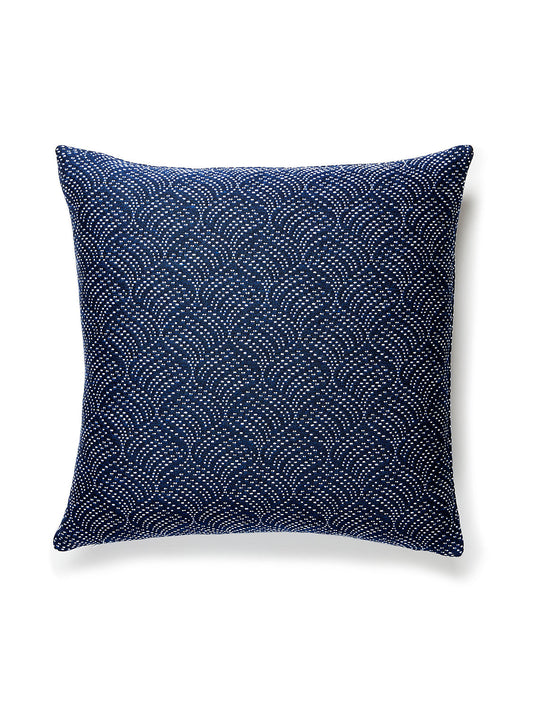 Old World Weavers Playa Grande Outdoor 22 X 22 - Ultramarine Decorative Pillow