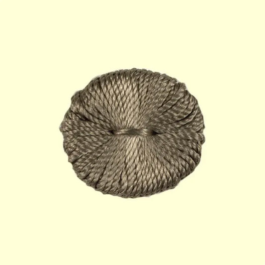 Scalamandre Lafayette Tuft Silk - Dark Stone