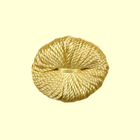 Scalamandre Lafayette Tuft Silk - Ice Yellow