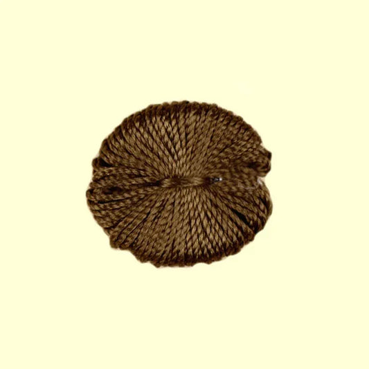 Scalamandre Lafayette Tuft Silk - Dark Brown