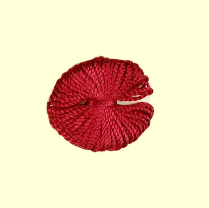 Scalamandre 100% Silk Lafayette Tuft 12 Pieces! T3183-069 Deep Red